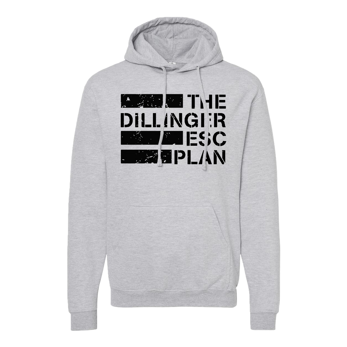 Logo Hoodie Grey Dillinger Escape Plan